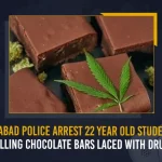 Hyderabad Police Arrest 22 Year Old Student For Selling Chocolate Bars Laced With Drugs,Hyderabad Police Arrest 22 Year Old , Selling Chocolate Bars Laced With Drugs,Hyderabad Police,Mango News,Mango News Telugu,Hyderabad Crime, Hyderabad CRIME, Hyderabad Crime News And Live Updates, Hyderabad News And Live Updates,Hyderabad Latest Crime News And Updates, Hyderabad News And Updates, Hyderabad Criminal News And Updates, Telangana News
