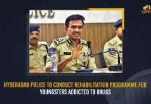 Hyderabad Police To Conduct Rehabilitation Programme For Youngsters Addicted To Drugs,Hyderabad Police Rehabilitation Programme,Rehabilitation Programme For Youngsters,Rehabilitation Programme For Drug Addicts,Mango News,Mango News Telugu,Hyderabad CRIME, Hyderabad Crime News And Live Updates, Hyderabad News And Live Updates,Hyderabad Latest Crime News And Updates, Hyderabad News And Updates, Hyderabad Criminal News And Updates, Telangana News