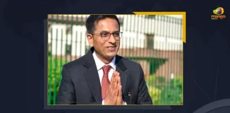 Justice DY Chandrachud Takes Oath As 50th Chief Justice Of India,Former CJI UU Lalit, DY Chandrachud , DY Chandrachud To Take Oath On Nov 9, Justice DY Chandrachud To Succeed CJI UU Lalit, Mango News, Mango News Telugu, CJI Recommends Justice DY Chandrachud, DY Chandrachud To Succee UU Lalit, Chief Justice UU Lalit, Justice DY Chandrachud, Next CJI Of India After UU Lalit, DY Chandrachud CJI Tenure