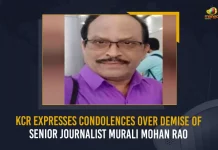 KCR Expresses Condolences Over Demise Of Senior Journalist Murali Mohan Rao, Political Analyst Ilapavuluri Murali Mohan Rao,CM KCR Condoles To Ilapavuluri Muralimohan Rao, Death Political Analyst, Ilapavuluri Muralimohan Rao,Mango News,Mango News Telugu,CM KCR News And Live Updates, Telangna Congress Party, Telangna BJP Party, YSRTP,TRS Party, BRS Party, Telangana Latest News And Updates,Telangana Politics, Telangana Political News And Updates