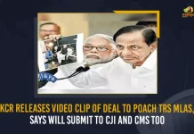 KCR Releases Video Clip Of Deal To Poach TRS MLAs Says Will Submit To CJI And CMs Too,CM KCR Releases TRS MLAs Poaching Case videos, Says will Share the Evidence with CJI, HC CJs, All Parties Heads,Mango News,Mango News Telugu,MLA's Meet CM KCR at Pragati Bhavan, Mango News,Mango News Telugu, TRS MLAs Purchasing Issue, TRS Party Munugode By-Poll, Munugode Bypoll Elections, Munugode Bypoll, CM KCR News And Live Updates, Telangna Congress Party, Telangna BJP Party, YSRTP , Munugode By Polls, Munugode Election Schedule Release, Munugode Election, Munugode Election Latest News And Updates