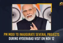 PM Modi To Inaugurate Several Projects During Hyderabad Visit On Nov 12, PM Modi Hyderabad Visit On Nov 12, PM Modi To Inaugurate Several Projects, PM Modi Telangana Tour, PM Modi at Telangana, PM Modi Telangana Visit, PM Modi in Telangana, Prime Minister Narendra Modi, Narendra Modi, PM Narendra Modi in Telangana, PM Modi Telangana Tour News, PM Modi Telangana Tour Latest News And Updates, PM Modi Telangana Tour Live Updates, Mango News