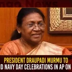 President Draupadi Murmu To Attend Navy Day Celebrations In AP On Dec 4 President Draupadi Murmu To Attend Navy Day Celebrations In AP On Dec 4,President Draupadi Murmu,Navy Day Celebrations,Navy Day Celebrations In AP,Mango News,Mango News Telugu,Draupadi Murmu To Attend Navy Day Celebrations,Draupadi Murmu,Navy Day Celebrations,Mango News,Mango News Telugu,Navy Day Celebrations AP,AP Navy Day Celebrations,India Navy Day Celebrations,Navy Day Celebration
