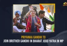 Priyanka Gandhi To Join Brother Gandhi In Bharat Jodo Yatra In MP,Bharat Jodo Yatra,Priyanka Gandhi participate in Rahul's Yatra, Bharat Jodo Yatra Madhya Pradesh,Mango News, Mango News Telugu, Rahul Gandhi Bharat Jodo Yatra, Rahul Gandhi Congress, Rahul Gandhi Padha Yatra, Congress Party , Indian National Congress, INC Latest News and Updates, Sonia Gandhi, Priyanka Gandhi, Rahul Gandhi, Congress president Mallikarjun Kharge