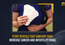 Study Reveals That Sanitary Pads Increase Cancer And Infertility Risks,Sanitary Pads May Increase Cancer, Infertility Risk, Finds A Study, Mango News, Mango News Telugu, Menstrual Hygiene, Harmful Chemicals In Sanitary Pads, Sanitary Pads Sold In India, Sanitary Pads, Sanitary Pads Latest News And Updates,Sanitary Napkins Cause Cancer,Sanitary Napkins,Menstrual Hygiene Practices, Wash Access, Synthetic Sanitary Napkins