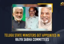 Telugu State Ministers Get Appointed In Rajya Sabha Committees,Rajya Sabha Standing Committees, AP Rajya Sabha Standing Committees,Telangana Rajya Sabha Standing Committees,Mango News,Mango News Telugu,AP MPs,Telangana MPs, Telangana Member Of Parliment, Andhra Pradesh Member Of Parliment,Telangana Political News And updates, AP News And Live Updates, Andhra Pradesh, Telangana State,