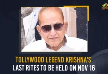 Tollywood Legend Krishna’s Last Rites To Be Held On Nov 16,Krishna’s Last Rites,Krishna Last Rites On Nov 16,Tollywood Legend Super Star Krishna,Mango News,Mango News Telugu,Superstar Krishna Passes Away,Tollywood Senior Actor Krishna,Superstar Krishna Illness,Actor Superstar Krishna,Superstar Krishna,Senior Actor Krishna,Superstar Krishna Latest News And Updates,Actor Krishna,Krishna News And Live Updates,Superstar News And Updates