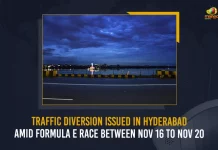 Traffic Diversion Issued In Hyderabad Amid Formula E Race Between Nov 16 To Nov 20,Traffic Diversion Issued,Traffic Diversion In Hyd,Traffic Diversion Issued In Hyderabad,Mango News,Mango News Telugu,Formula E Race,Formula E Race Hyd,Hyderabad Formula E Race,Hyderabad Formula 1 Race,Formula E Race Nov 16 To Nov 20,Formula E Race Latest News And Updates,Traffic Diversion In Hyderabad