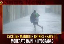 Cyclone Mandous Brings Heavy To Moderate Rain In Hyderabad,Effect of Cyclone Mandous,Amid Cyclone Mandous,Telangana Heavy Rains,Heavy Rains In Telangana,Telangana Heavy Rains,Mango News,Mango News Telugu,Rain Prediction In Telangana,Heavy Rains In Andhra,Imd Prediction Os Rains,Imd Telangana,Telangana Imd,India Metoroligical Department,Imd Latest News And Updates,Imd News And Live Updates,IMD Rains For Next 2 Months In Telangana, Telangana IMD,India Metoroligical Department News and Updates