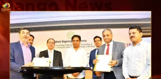Daifuku To Invest Rs 450 Crores In Telangana For Establishment Of Manufacturing Unit,Another Huge Investment For Telangana,Japanese Company Daifuku,Daifuku Rs.450 Cr Investement,Daifuku Setting Up Unit In Hyderabad,Mango News,Mango News Telugu,Japanese Daifuku Company,Minister KTR DAIFUKU Investement,DAIFUKU Investement In Telangana,DAIFUKU Latest News and Updates,DAIFUKU Manufacturing Unit in Hyderabad,DAIFUKU Manufacturing Unit,DAIFUKU Hyderabad,Minister KTR