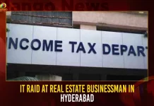 IT Raid At Real Estate Businessman In Hyderabad,IT Raids Realtor For Evading Tax,IT Raids On Realtor,IT Raids Real Estate Businessman,Mango News,I-T Raids On Hyderabad Realtor,Shell Transactions Under Vigil,Raids On Realty Firms,Assets Worth Rs 22 Crore Seized,It Raids On Real Estate Company,It Raids On Fourteen Real Estate Companies,Telangana Ed Raids,Ed Raids Hyderabad,Telangana News,Hyderabad It News,Hyderabad It Raids News,Hyderabad It Raids,Income Tax Raids,Income Tax Raids Hyderabad