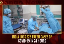 India Logs 226 Fresh Cases Of COVID-19 In 24 Hours,Covid Deaths,Covid Last 24 Hours, 226 People Tested Positive,Coronavirus In India,Mango News,Mango News Telugu,Covid In India,Covid,Covid-19 India,Covid-19 Latest News And Updates,Covid-19 Updates,Covid India,India Covid,Covid News And Live Updates,Carona News,Carona Updates,Carona Updates,Cowaxin,Covid Vaccine,Covid Vaccine Updates And News,Covid Live