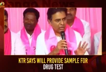 Ktr Says Will Provide Sample For Drug Test,Ktr Challenge,Minister Ktr Aggressive Comments,Ktr Comments On Bandi Sanjay,Mango News,Ktr Challenges Bandi Sanjay,Telangana Bjp Chief Says Ktr Consumes Drugs,Ktr Challenges Centre,Ktr Response In Drugs Case,Ktr News,Ktr News Telangana,Ktr News Today,Ktr Updates,Telnagna Drug News Today,Telnagna Latest News And Updates,Telnagna News And Live Updates