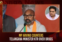 MP Arvind Counters Telangana Minister KTR Over Drugs,Telangana Minister KTR Over Drugs,MP Arvind Counters KTR,MP Arvind On Telangana Drugs Case,Mango News,Bandi Sanjay,Minister Ktr,CM KCR News And Live Updates, Telangna Congress Party, Telangna BJP Party, YSRTP,TRS Party, BRS Party, Telangana Latest News And Updates,Telangana Politics, Telangana Political News And Updates,BRS MLA Pilot Rohit Reddy,Rohit Reddy To Appear Before ED,Bengaluru Drug Case,BRS MLA Pilot Rohit Reddy,Telangana BJP Chief Bandi Sanjay,ED Notices on Pilot Rohit Reddy