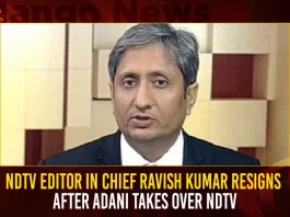 NDTV Editor In Chief Ravish Kumar Resigns After Adani Takes Over NDTV,NDTV Prannoy Roy Quit,Radhika NDTV Quit,Adani Group Takeover NDTV,NDTV Latest News and Updates,Mango News,Mango News Telugu,Adani Group,Adani NDTV,New Delhi Television Ltd,NDTV News and Live Updates,NDTV 24x7 Live TV,NDTV News,NDTV Latest News,Adani Power,Gautam Adani,Chairperson of Adani Group
