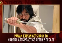 Pawan Kalyan Gets Back To Martial Arts Practice After 2 Decades,Pawan Kalyan Martial Arts Practice,Pawan Martial Arts Practice,Pawan Kalyan Martial Arts After 2 Decades,Mango News,Mango News Telugu,Tdp Chief Chandrababu Naidu,AP CM YS Jagan Mohan Reddy,YS Jagan News And Live Updates, YSR Congress Party, Andhra Pradesh News And Updates, AP Politics, Janasena Party, TDP Party, YSRCP, Political News And Latest Updates,Pawan Kalyan,Power Star Pawan Kalyan,