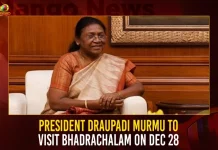 President Draupadi Murmu To Visit Bhadrachalam On Dec 28,President Draupadi Murmu,Draupadi Murmu Bhadrachalam Visit,Draupadi Murmu Bhadrachalam On Dec 28,Mango News,India’S President Droupadi Murmu,Droupadi Murmu Is India'S New President,Droupadi Murmu Is 15Th President,Droupadi Murmu Elected As India'S New President,Droupadi Murmu Takes Oath As 15Th President Of India,Droupadi Murmu Becomes India'S 15Th President,Droupadi Murmu Takes Oath As President Of India,India President Droupadi Murmu,Droupadi Murmu New President,President Of India Droupadi Murmu,Presidential Candidate Draupadi Murmu,India President 2022 Draupadi Murmu