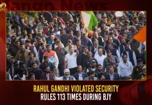 Rahul Gandhi Violated Security Rules 113 Times During BJY Rahul Gandhi Violated Security Rules 113 Times During BJY,On Rahul Gandhi Security,Mention Of Security Breaches,Bharat Jodo Yatra,Mango News,Mango News Telugu,Bharat Jodo Yatra,Priyanka Gandhi Participate In Rahul's Yatra, Bharat Jodo Yatra Madhya Pradesh, Rahul Gandhi Bharat Jodo Yatra, Rahul Gandhi Congress, Rahul Gandhi Padha Yatra, Congress Party , Indian National Congress, Inc Latest News And Updates, Sonia Gandhi, Priyanka Gandhi, Rahul Gandhi, Congress President Mallikarjun
