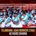 Telangana ASHA Workers Stage 48 Hours Dharna,Telangana ASHA Workers,ASHA Workers,ASHA Workers Dharna,Mango News,Telangana Asha Workers List,Asha Worker Salary In Telangana 2022,Asha Worker Contact Number,Asha Worker Notification 2022 Telangana,Asha Workers In Telangana Contact Details,Total Asha Workers In Telangana,Asha Worker Qualification,Asha Worker Salary 2022,Total Asha Workers In Telangana,Asha Workers Jobs In Telangana