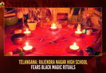 Telangana Rajendra Nagar High School Fears Black Magic Rituals,Telangana Rajendra Nagar High School,Rajendra Nagar High School,Black Magic Rituals,Mango News,Hyderabad Fears Of Black Magic,Black Magic Fear Spreads,Fears Of Black Magic At Rajendranagar,Black Magic In Old City Hyderabad,Govt Hs Rajendra Nagar,Schools In Rajendra Nagar,Government High School Rajendra Nagar,Schools In Rajendra Nagar, Hyderabad,Hyderabad Black Magic Rituals,Hyderabad Black Magic