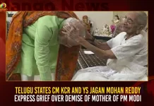 Telugu States CM KCR And YS Jagan Mohan Reddy Express Grief Over Demise Of Mother Of PM Modi Telugu States CM KCR And YS Jagan Mohan Reddy Express Grief Over Demise Of Mother Of PM Modi,Telugu States CM KCR,YS Jagan Mohan Reddy,Express Grief Over Demise,Mother Of PM Modi,Mango News,Heeraben Modi Passed Away,PM Narendra Modi's Mother,PM Modi's Mother Heeraben,Heeraben Admitted in Hospital,Heeraben Health Deteriorates,Heeraben Modi Mother Age,Heeraben Modi Alive,Heeraben Modi Birth Date,Modi Mother Age 100 Years,Heeraben Modi Age In 2022,Heeraben Modi Children,Heeraben Modi Wikipedia,Age Of Pm Modi Mother Heeraben,Modi Cm How Many Times,Pm Modi'S Phone Number,Pm Modi'S Contact Number