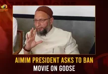 AIMIM President Asks To Ban Movie on Godse AIMIM President Asks To Ban Movie on Godse,AIMIM President,AIMIM President To Ban Movie on Godse,Godse Movie Ban,Mango News,Aimim Party Members,Aimim Party Join,Aimim Party Contact Number,Asaduddin Owaisi,Aimim Mla List,Aimim Party Candidates List,Mim Party Mla,Aimim Party Id Card,Aimim Party Leader,Aimim Party Candidates List 2023,Aimim Party Full Form In Hindi,Aimim Party Candidates List 2021,Join Aimim Party Online,Aimim Political Party