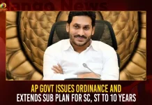 AP Govt Issues Ordinance And Extends Sub Plan For SC, ST To 10 Years AP Govt Issues Ordinance And Extends Sub Plan For SC ST To 10 Years,AP Govt Issues Ordinance, to Extend SC, ST Sub Plan, for Another 10 Years,Mango News,Ap Ex Minister Kodali Nani,Tdp Chief Chandrababu Naidu,AP CM YS Jagan Mohan Reddy,YS Jagan News And Live Updates, YSR Congress Party, Andhra Pradesh News And Updates, AP Politics, Janasena Party, TDP Party, YSRCP, Political News And Latest Updates