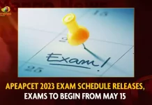 APEAPCET 2023 Exam Schedule Releases Exams To Begin From May 15,APEAPCET 2023 Exam Schedule Releases, Exams To Begin From May 15,APEAPCET 2023 Exam Schedule,Mango News,Eapcet Sche Aptonline In,Ap Eamcet,Apeapcet Results,Ap Eamcet 2021,Ap Eamcet Counselling,Ap Eamcet Results 2022,Ap Eamcet Results 2021,Ap Eamcet Counselling Dates 2021,Ap Eamcet 2021 Application Form,Apeapcet.Nic.In 2021,Ap Eamcet 2021 Exam Date