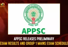 APPSC Releases Preliminary Exam Results And Group 1 Mains Exam Schedule,APPSC Group-1 Preliminary,APPSC Results Released,Check The Mains Exams Schedule,Mango News,Appsc Group 1 Total Marks,Appsc Group 1 Toppers Marks,Appsc Group 1 Syllabus,Appsc Group 1 Schedule,Appsc Group 1 Salary,Appsc Group 1 Prelims Result,Appsc Group 1 Prelims Qualifying Marks,Appsc Group 1 Prelims Exam Pattern,Appsc Group 1 Posts,Appsc Group 1 Number Of Posts,Appsc Group 1 Jobs List,Appsc Group 1 Jobs