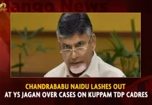 Chandrababu Naidu Lashes Out At YS Jagan Over Cases On Kuppam TDP Cadres,Chandrababu Naidu,YS Jagan,Cases On Kuppam TDP Cadres,Kuppam TDP Cadres,Mango News,Tdp Chief Chandrababu Naidu,AP CM YS Jagan Mohan Reddy,YS Jagan News And Live Updates, YSR Congress Party, Andhra Pradesh News And Updates, AP Politics, Janasena Party, TDP Party, YSRCP, Political News And Latest Updates,AP BJP Party