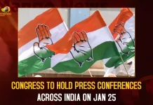 Congress To Hold Press Conferences Across India On Jan 25,Congress To Hold Press Conferences,Congress Press Conferences Hold,Congress Press Conferences Hold Across India,Mango News,Bharat Jodo Yatra,Priyanka Gandhi participate in Rahul's Yatra, Bharat Jodo Yatra Madhya Pradesh, Rahul Gandhi Bharat Jodo Yatra, Rahul Gandhi Congress, Rahul Gandhi Padha Yatra, Congress Party , Indian National Congress, INC Latest News and Updates, Sonia Gandhi, Priyanka Gandhi, Rahul Gandhi, Congress president Mallikarjun Kharge