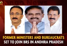 Former Ministers And Bureaucrats Set To Join BRS In Andhra Pradesh,Former Ministers,Bureaucrats Set To Join BRS,BRS In Andhra Pradesh,Mango News,BRS Contest in AP, Polavaram Completion,AP Special Status,Mango News,Mango News Telugu,CM KCR News And Live Updates,Telangna Congress Party, Telangna BJP Party, YSRTP,TRS Party, BRS Party, Telangana Latest News And Updates,Telangana Politics, Telangana Political News And Updates