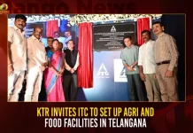 KTR Invites ITC To Set Up Agri And Food Facilities In Telangana KTR Invites ITC To Set Up Agri And Food Facilities In Telangana,Minister KTR Inaugurates,ITC Integrated Food Manufacturing,Food Manufacturing and Logistics,Facility With Investment of Rs 450 Cr,Rs 450 Cr in Medak,Mango News,Mango News Telugu,CM KCR News And Live Updates, Telangna Congress Party, Telangna BJP Party, YSRTP,TRS Party, BRS Party, Telangana Latest News And Updates,Telangana Politics, Telangana Political News And Updates