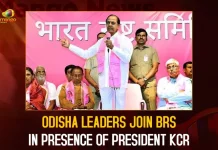 Odisha Leaders Join BRS In Presence Of President KCR,Odisha Ex-CM Giridhar Gamang,Giridhar Gamang Joins BRS Party,Presence of CM KCR,Mango News,Mango News Telugu,Giridhar Gamang,CM KCR News And Live Updates, Telangna Congress Party, Telangna BJP Party, YSRTP,TRS Party, BRS Party, Telangana Latest News And Updates,Telangana Politics, Telangana Political News And Updates
