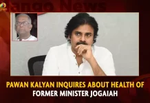 Pawan Kalyan Inquires About Health Of Former Minister Jogaiah,Hunger Strike for Kapu Reservation,Janasena Chief Pawan Kalyan,Chegondi Harirama Jogaiah,Indefinite Hunger Strike,Kapu Reservation,Mango News,Mango News Telugu,Kapu Reservation Latest News and Updates,Tdp Chief Chandrababu Naidu,AP CM YS Jagan Mohan Reddy,YS Jagan News And Live Updates, YSR Congress Party, Andhra Pradesh News And Updates, AP Politics, Janasena Party, TDP Party, YSRCP, Political News And Latest Updates