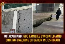 Uttarakhand: 600 Families Evacuated Amid Sinking-Cracking Situation In Joshimath Uttarakhand 600 Families Evacuated Amid Sinking-Cracking Situation In Joshimath, 600 Families Evacuated Amid Sinking-Cracking Situation In Joshimath, Sinking-Cracking Situation In Joshimath, 600 Families Evacuated, JP Company Colony, Uttarakhand CM Orders Immediate Evacuation Of 600 Families, Joshimath sinking, Joshimath sinking News, Joshimath sinking Latest News And Updates, Joshimath sinking Live Updates, Mango News