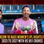 Viacom 18 Bags Women's IPL Rights For 2023 to 2027 With Rs 951 Crores,BCCI Announces Women's IPL Media Rights,Women's IPL Media Rights,Viacom18 Wins Women's IPL Media Rights,Rs 951Cr for the 2023-27,Mango News,Womens Ipl Auction Date,Womens Ipl Auction Price List,Viacom18 Ipl,Viacom 18 Live,Ipl Streaming Rights 2023,Ipl Satellite Rights,Ipl Rights Star Sports,Ipl Auction 2023 Broadcast Channel,Women's Ipl Auction Date,Women's Ipl Auction Price List