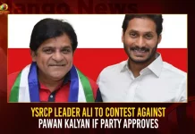 YSRCP Leader Ali To Contest Against Pawan Kalyan If Party Approves,Ready To Contest Against Janasena Chief Pawan Kalyan If The Party Orders,AP Govt Electronic Media Advisor, Actor Ali Says, Ready To Contest Against, Janasena Chief Pawan Kalyan, If The Party Orders,Mango News,Mango News Telugu,Tdp Chief Chandrababu Naidu,AP CM YS Jagan Mohan Reddy,YS Jagan News And Live Updates, YSR Congress Party, Andhra Pradesh News And Updates, AP Politics, Janasena Party, TDP Party, YSRCP, Political News And Latest Updates