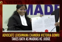 Advocate Lekshmana Chandra Victoria Gowri Takes Oath As Madras HC Judge Advocate Lekshmana Chandra Victoria Gowri Takes Oath As Madras Hc Judge,Lakshmana Chandra Victoria Gowri,Chandra Victoria Gowri, Madras Hc Judge,Lc Victoria Gowri,Smt. L. Victoria Gowri,Victoria Gowri,Advocate Victoria Gowri,Victoria Gowri Latest News And Updates,Mango News,Mango News Telugu,Chennai High Court Advocate List,Chennai High Court Case Status,Chennai High Court Cause List,Chennai High Court Chief Justice,Chennai High Court Judge,Chennai High Court Judgement,Chennai High Court Recruitment 2022,Ecourt Services Chennai High Court,Ecourts Chennai High Court,High Court Daily Cause List,Lakshman Chandra Ghorui,Lakshmana Chandrala,Madras High Court Case Status,Madras High Court Cause List,Madras High Court Daily Orders,Madurai High Court Cause List,Top 10 Advocates In Chennai High Court