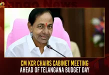 CM KCR Chairs Cabinet Meeting Ahead Of Telangana Budget Day,Telangana Cabinet Meeting, Cm Kcr Chairmanship,Cm Kcr Cabinet Meeting,Cm Kcr Telangana Cabinet Meeting,Telangana Parliment Meeting,Telangana Meeting Cabinet,Mango News,Mango News Telugu,Cm Kcr News And Live Updates, Telangna Congress Party, Telangna Bjp Party, Ysrtp,Trs Party, Brs Party, Telangana Latest News And Updates,Telangana Politics, Telangana Political News And Updates