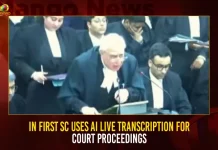 In First SC Uses AI Live Transcription For Court Proceedings In First SC Uses AI Live Transcription For Court Proceedings, SC Uses AI Live Transcription, SC Uses AI Live Transcription For Court Proceedings, SC Live Transcription For Court Proceedings, SC AI Live Transcription, Mango News, Total Supreme Court In India,Court Proceedings Documents,Court Proceedings Example,Court Proceedings In India,Court Proceedings In Order,Court Proceedings Pdf,Criminal Court Proceedings,Functions Of Supreme Court,Judiciary System In India,Live Court Proceedings In India,Live Streaming Of Supreme Court Proceedings Case Name,Supreme Court Ai,Supreme Court Ai ,Supreme Court Artificial Intelligence,Supreme Court Artificial Intelligence Committee,Supreme Court Case Status,Supreme Court Cause List,Supreme Court Hearing Today,Supreme Court Judgement Today Live,Supreme Court Live Hearing,Supreme Court Of India Display Board,Supreme Court Order,Supreme Court Today Judgement,The Judiciary,Types Of Court Proceedings