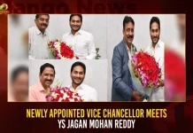 Newly Appointed Vice Chancellor Meets YS Jagan Mohan Reddy Newly Appointed Vice Chancellor Meets YS Jagan Mohan Reddy, Newly Appointed Vice Chancellor, Vice Chancellor Meets YS Jagan Mohan Reddy, Mango News,Ys Jagan Mohan Reddy,Congratulations Message To A Newly Appointed Vice Chancellor,Functions Of A Vice Chancellor,How Are Vice Chancellors Appointed,Jagan Mohan Reddy Family,List Of Newly Appointed Vice Chancellor,Vice Chancellor Selection Process,Ys Jagan Mohan Reddy Age,Ys Jagan Mohan Reddy Education,Ys Jagan Mohan Reddy Net Worth,Ys Jagan Mohan Reddy Phone Number,Ys Jagan Mohan Reddy Twitter,Ys Jagan Mohan Reddy Wife
