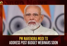 PM Narendra Modi To Address Post Budget Webinars Soon, PM Narendra Modi To Address Post Budget, Narendra Modi Post Budget Webinars, Post Budget Webinars Soon, Mango News, Webinar,First Budget Of India,Full Name Of Narendra Modi,Narendra Modi Age,Narendra Modi Children,Narendra Modi Contact Number,Narendra Modi Salary,Pm Narendra Modi,Pm Narendra Modi Movie,Pm Narendra Modi Movie Cast,Post Budget Analysis,Post Budget Meaning,Post Budget Webinar,Post Webinar Activities,Prime Minister,Union Budget 2021 Date,Webinar Presenter Fees,Webinar Social Media Posts Examples,When Was Budget 2021 Announced
