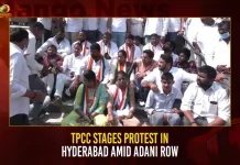 TPCC Stages Protest In Hyderabad Amid Adani Row,TPCC Stages Protest,TPCC Protest In Hyderabad,Protest In Hyderabad Adani,Mango News,Questions PM Modi,Allegations on Adani Group,Adani Group Companies,National Politics News,National Politics And International Politics,National Politics Article,National Politics In India,National Politics News Today,National Post Politics,Nationalism In Politics,Post-National Politics,Indian Politics News,Indian Government And Politics,Indian Political System,Indian Politics 2023,Recent Developments In Indian Politics,Shri Narendra Modi Politics,Narendra Modi Political Views,President Of India,Indian Prime Minister Election