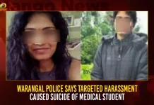 Warangal Police Says Targeted Harassment Caused Suicide Of Medical Student Warangal Police Says Targeted Harassment Caused Suicide Of Medical Student, Warangal Police on Student Suicide, Medical Student Suicide, Cause Of Medical Student Suicide, Warangal Police Says Targeted Harassment, Targeted Harassment Of Medical Student, Mango News, Warangal Police Commissionerate Website,Warangal Commissioner Of Police Contact Number,Warangal Commissionerate Police Stations,Warangal District Police Officers List,Warangal Mahila Police Station,Warangal Mattewada Police Station,Warangal Mattewada Police Station Si Name,Warangal Police Ci List,Warangal Police Commissioner,Warangal Police Commissioner Address,Warangal Police Commissioner Email Address,Warangal Police Commissionerate,Warangal Police Commissionerate Address,Warangal Police Commissionerate Districts,Warangal Police Commissionerate Map,Warangal Police Commissionerate Phone Numbers,Warangal Police Officers Names,Warangal Police Si List,Warangal Police Station