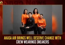 Akasa Air Brings Well Deserve Change With Crew Wearings Sneakers,Akasa Air Brings Change,Well Deserve Change in Akasa Air,Crew Wearings Sneakers,Akasa Air Brings Crew Wearings Sneakers,Mango News,No more killer heels,No More Killer Heels,Akasa Air Crew's Switch to Comfy Sneakers,Akasa Air Cabin Wears Sneakers,Passenger Praises Akasa Air,Akasa Air Latest News,Akasa Air Latest Updates,Akasa Air Live News Today
