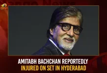 Amitabh Bachchan Reportedly Injured On Set In Hyderabad,Amitabh Bachchan Reportedly Injured,Amitabh Bachchan Injured In Hyderabad,Mango News,Bollywood Legend Amitabh Bachchan Injured,Amitabh Bachchan Injured During Project K,Bollywood Superstar Amitabh Bachchan,Amitabh Bacchan Injured During Film Shoot,Amitabh Bachchan Injures Rib Cage,Amitabh Bachchan Gets Injured,Hyderabad Film News And Updates,Telangana Latest News