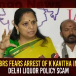 BRS Fears Arrest Of K Kavitha In Delhi Liquor Policy Scam,BRS Fears Arrest Of K Kavitha,K Kavitha In Delhi Liquor Policy Scam,Mango News,MLC Kavitha To Attend Hearing on March 20th,ED Interrogation In Delhi Liquor Scam,MLC K Kavitha ED Interrogation,BRS MLC Kavitha For ED Enquiry Again,MLC Kavitha ED Enquiry Today,Delhi Liquor Scam Case Latest Updates,BRS MLC Kavitha Live News,BRS MLC Kavitha Latest Updates,Delhi News Highlights,MLC Kavitha ED Enquiry Live News