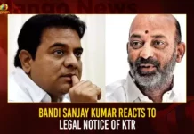 Bandi Sanjay Kumar Reacts To Legal Notice Of KTR,Bandi Sanjay Kumar Reacts,Legal Notice Of KTR,Bandi Reacts To Legal Notice,Bandi Reacts To KTR,Mango News,Bandi Sanjay Kumar Legal Notice News,Bandi Sanjay Kumar Legal Notice Latest Updates,Bandi Sanjay Kumar Legal Notice Live News,KTR Legal Notice News,KTR Legal Notice Latest Updates,KTR Legal Notice Live News,Telangana News,Telangana Latest News And Updates