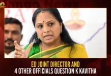 ED Joint Director And 4 Other Officials Question K Kavitha ED Joint Director And 4 Other Officials Question K Kavitha,ED Joint Director,ED Joint Director Question K Kavitha,Officials Question K Kavitha,Mango News,Delhi excise policy case,Kavitha summoned by ED,Delhi excise case,ED arrests Manish Sisodia after questioning,Delhi liquor scam,ED summons Telangana CMs daughter,Delhi News Live Updates,KCRs daughter K Kavitha Appears,BRS MLC Kavitha on ED,Telangana Will Not Bow Down,MLC Kavitha Latest News and Updates,MLC Kavitha Live Updates,Delhi Latest News,Telangana News Today,Telangana Political News And Updates,Hyderabad Businessman Ramachandra Pillai